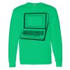 Heavy Cotton 100% Cotton Long Sleeve T Shirt Thumbnail