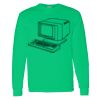 Heavy Cotton 100% Cotton Long Sleeve T Shirt Thumbnail