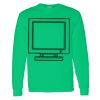 Heavy Cotton 100% Cotton Long Sleeve T Shirt Thumbnail