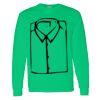 Heavy Cotton 100% Cotton Long Sleeve T Shirt Thumbnail