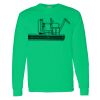 Heavy Cotton 100% Cotton Long Sleeve T Shirt Thumbnail