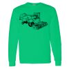 Heavy Cotton 100% Cotton Long Sleeve T Shirt Thumbnail