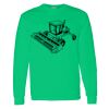 Heavy Cotton 100% Cotton Long Sleeve T Shirt Thumbnail