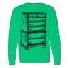 Heavy Cotton 100% Cotton Long Sleeve T Shirt Thumbnail