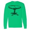 Heavy Cotton 100% Cotton Long Sleeve T Shirt Thumbnail