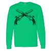 Heavy Cotton 100% Cotton Long Sleeve T Shirt Thumbnail