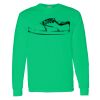 Heavy Cotton 100% Cotton Long Sleeve T Shirt Thumbnail