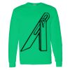 Heavy Cotton 100% Cotton Long Sleeve T Shirt Thumbnail