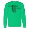 Heavy Cotton 100% Cotton Long Sleeve T Shirt Thumbnail