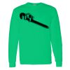 Heavy Cotton 100% Cotton Long Sleeve T Shirt Thumbnail