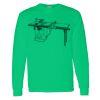 Heavy Cotton 100% Cotton Long Sleeve T Shirt Thumbnail