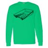 Heavy Cotton 100% Cotton Long Sleeve T Shirt Thumbnail