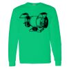 Heavy Cotton 100% Cotton Long Sleeve T Shirt Thumbnail