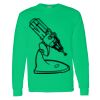 Heavy Cotton 100% Cotton Long Sleeve T Shirt Thumbnail