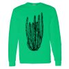 Heavy Cotton 100% Cotton Long Sleeve T Shirt Thumbnail