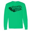 Heavy Cotton 100% Cotton Long Sleeve T Shirt Thumbnail