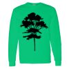 Heavy Cotton 100% Cotton Long Sleeve T Shirt Thumbnail