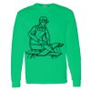 Heavy Cotton 100% Cotton Long Sleeve T Shirt Thumbnail