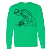 Heavy Cotton 100% Cotton Long Sleeve T Shirt Thumbnail