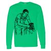 Heavy Cotton 100% Cotton Long Sleeve T Shirt Thumbnail