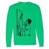 Heavy Cotton 100% Cotton Long Sleeve T Shirt Thumbnail