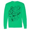 Heavy Cotton 100% Cotton Long Sleeve T Shirt Thumbnail