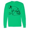 Heavy Cotton 100% Cotton Long Sleeve T Shirt Thumbnail