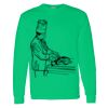 Heavy Cotton 100% Cotton Long Sleeve T Shirt Thumbnail