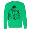 Heavy Cotton 100% Cotton Long Sleeve T Shirt Thumbnail