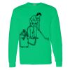 Heavy Cotton 100% Cotton Long Sleeve T Shirt Thumbnail