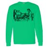 Heavy Cotton 100% Cotton Long Sleeve T Shirt Thumbnail