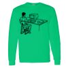 Heavy Cotton 100% Cotton Long Sleeve T Shirt Thumbnail