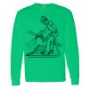 Heavy Cotton 100% Cotton Long Sleeve T Shirt Thumbnail