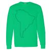 Heavy Cotton 100% Cotton Long Sleeve T Shirt Thumbnail