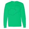 Heavy Cotton 100% Cotton Long Sleeve T Shirt Thumbnail