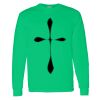 Heavy Cotton 100% Cotton Long Sleeve T Shirt Thumbnail