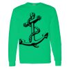 Heavy Cotton 100% Cotton Long Sleeve T Shirt Thumbnail