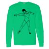 Heavy Cotton 100% Cotton Long Sleeve T Shirt Thumbnail