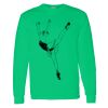 Heavy Cotton 100% Cotton Long Sleeve T Shirt Thumbnail