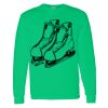 Heavy Cotton 100% Cotton Long Sleeve T Shirt Thumbnail