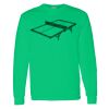 Heavy Cotton 100% Cotton Long Sleeve T Shirt Thumbnail