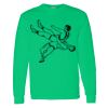 Heavy Cotton 100% Cotton Long Sleeve T Shirt Thumbnail