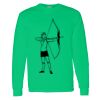 Heavy Cotton 100% Cotton Long Sleeve T Shirt Thumbnail