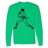 Heavy Cotton 100% Cotton Long Sleeve T Shirt Thumbnail