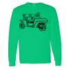 Heavy Cotton 100% Cotton Long Sleeve T Shirt Thumbnail