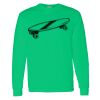 Heavy Cotton 100% Cotton Long Sleeve T Shirt Thumbnail