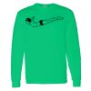 Heavy Cotton 100% Cotton Long Sleeve T Shirt Thumbnail