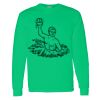 Heavy Cotton 100% Cotton Long Sleeve T Shirt Thumbnail