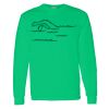 Heavy Cotton 100% Cotton Long Sleeve T Shirt Thumbnail