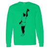 Heavy Cotton 100% Cotton Long Sleeve T Shirt Thumbnail